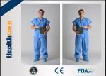 Anti Dust Customized Disposable Scrub Suits Colorful Non Woven Suits With Custom