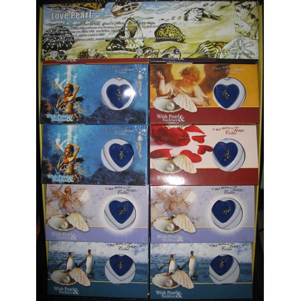 Golden Sun Gifts Co.,Ltd. Perfect Freshwater Pearl Jewelry Gift-Wish Pearl Gift Necklace Set with Color Box Packing