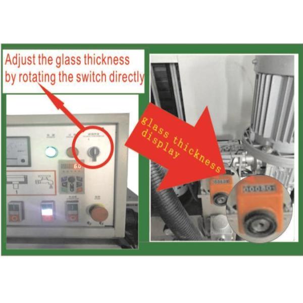 CE Certified Glass Edge Beveling/Polishing/Grinding Machine with PLC Control System