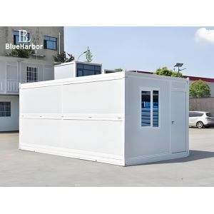 Cheap Light Steel Prefabricated Foldable Container House 20ft 40ft wholesale