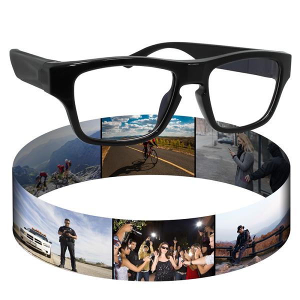30FPS Touch Spy Hd1080p Eyewear Video Recorder 16G 280mA Video Camera Eyeglasses