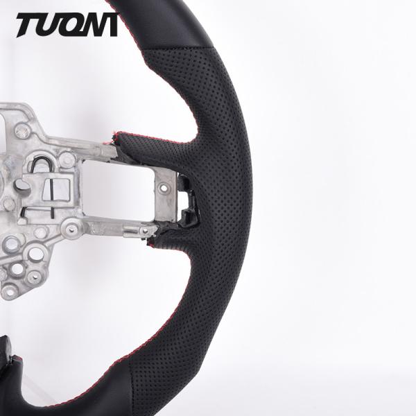 Smooth Leather Ford Carbon Fiber Steering Wheel GT Ranger ODM