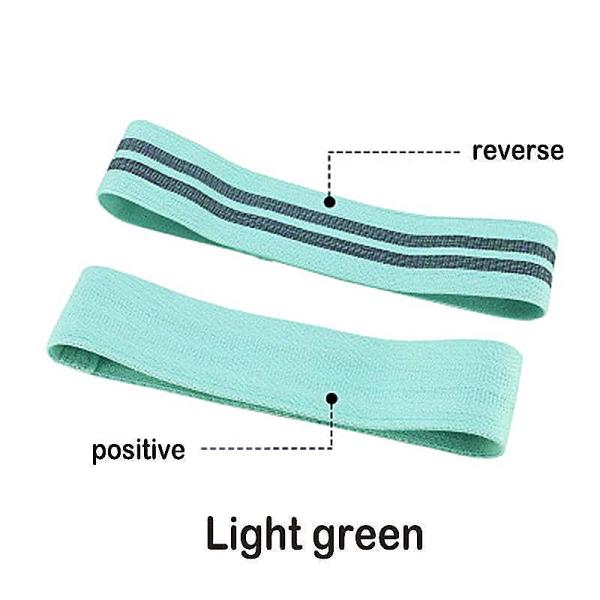 Virson Anti Slip Cotton Hip Resistance Bands Booty Exercise Elastic Bands For Yoga Stretching Training Fitness