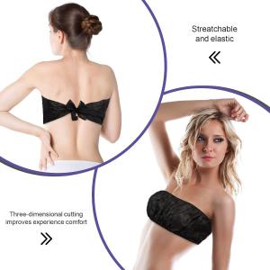 China Disposable Vacation Bra Strapless Underwear Individually Wrapped General Size for Beauty Salon, SPA, Spray Tanning on sale