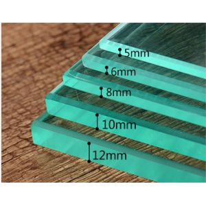 Cheap GP-001 Clear Safety Tempered Glass Panels 3mm-19mm wholesale