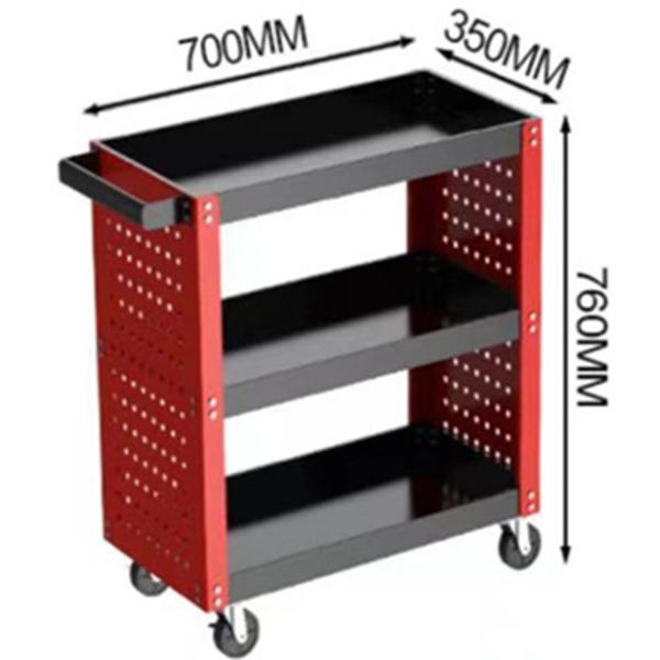 THX-4A Anti Dumping Heavy Duty Tool Box Trolley 0.7mm - 1.0mm Tool Cabinet Cart