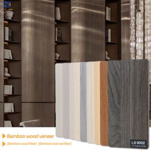 Flame Retardant Waterproof Thickness 8mm Bamboo Fiber Interior Wall Panels