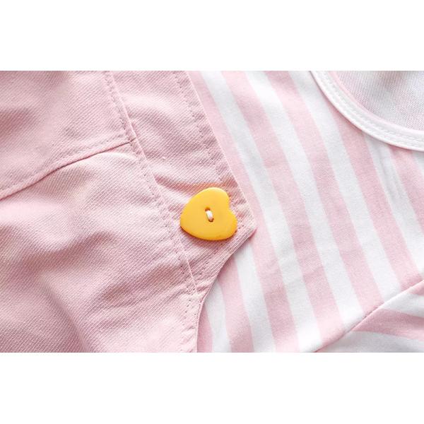 Wholesale Girls Boutique Spring Children's Dress Clothing Sets Cute Girls' Bib Suit