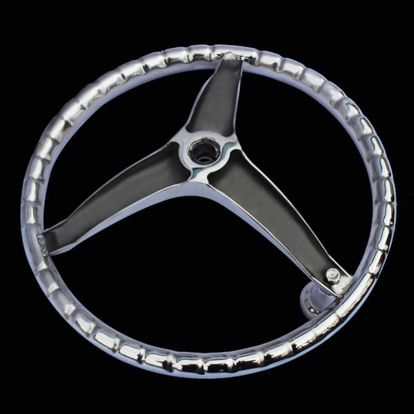 Great Comfort Marine Steering Wheel , Corrosion Resistant Ship Steering Wheel