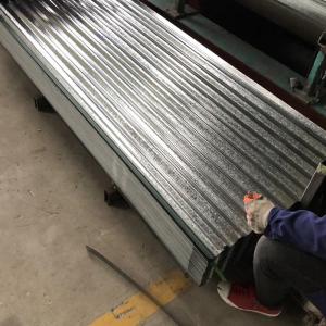 Cheap Construction Galvalume Roof Sheet , GL Aluzinc Steel Sheet For Building wholesale