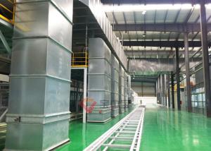 Cheap Full Grid Paint Room With Trolley Paint Production Line System Downdraft Paint Booth wholesale