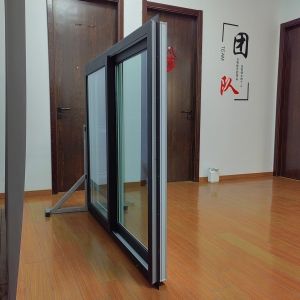 Cheap PVC Sliding Windows Double Tempered Glasses Customized product wholesale