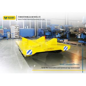 Heat Resistant Coil Transfer Trolley / Warehouse Carts Material Handling
