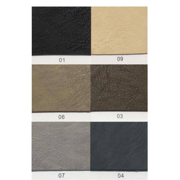 Simulated PU Microfiber Leather For Shoe Retro Burnt Bark Pattern