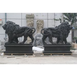 One pair of Lions sculpture from China