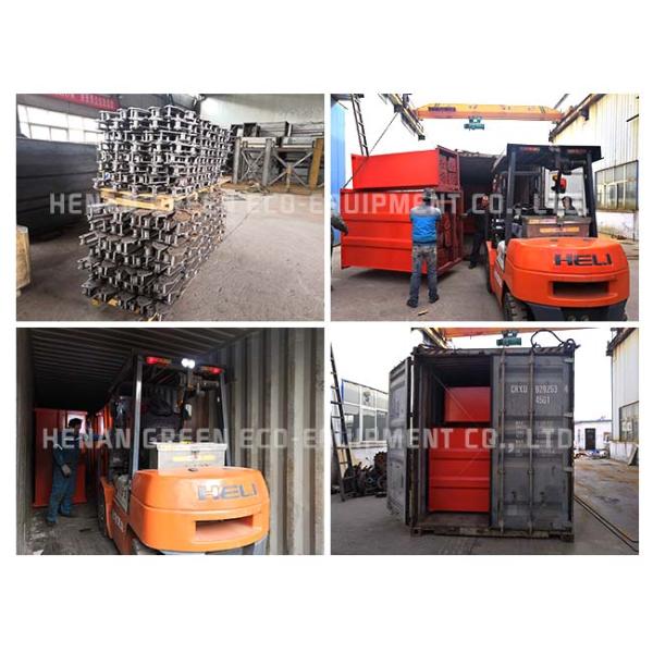 Large Capacity Chain Bucket Elevator Machine For Cement Silo Easy Operation