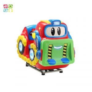 China Interactive Kiddie Ride With 11 Inch Screen Arcade Game Kid Game Swing Car on sale