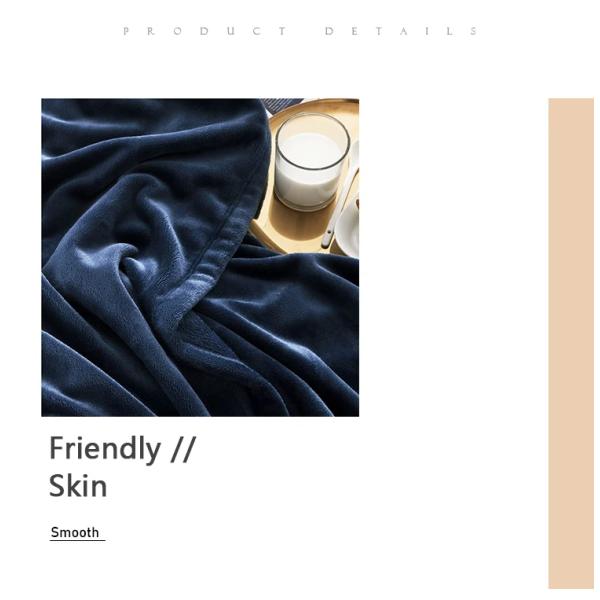 Super Soft Microfiber Flannel Blanket with European and American Style Construction