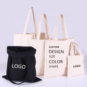 Cheap Recyclable CMYK Printing 100% Organic Cotton Tote Bag wholesale