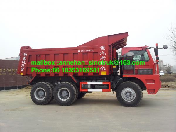 Quality 70T Mining Heavy Duty Dump Truck 6x4 Sinotruk Howo 30M3 Euro2 LHD Tipper Truck for sale