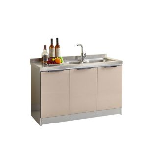 Commercial Stainless Steel Kitchen Cabinets , 50mm Restaurant Stainless Steel