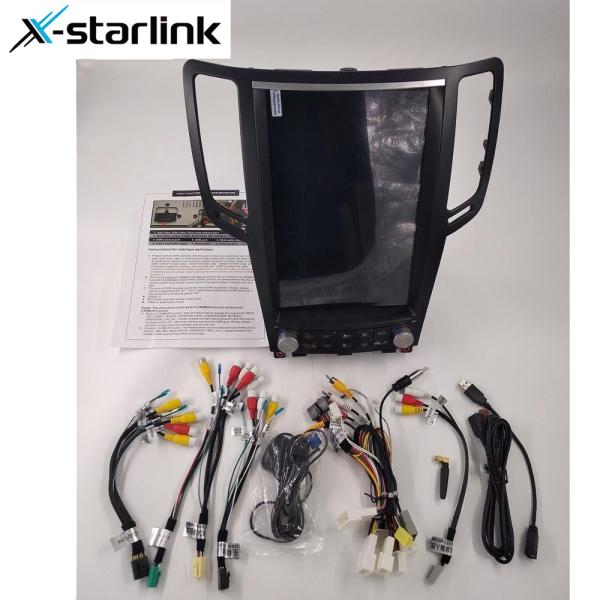 Vertical 12.1 Inch Large Screen For Infiniti G25 G35 G37 Q60S 2007-2014 Car Video Carplay