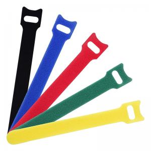 Cheap Cable Management Velcro Wire Ties Hook And Loop Velcro Cable Ties 10mm-100mm wholesale