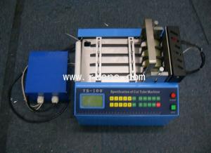 China Automatic Polyester Sleeve Hot Cutting Machine, Hot Knife Sleeving Cutter on sale