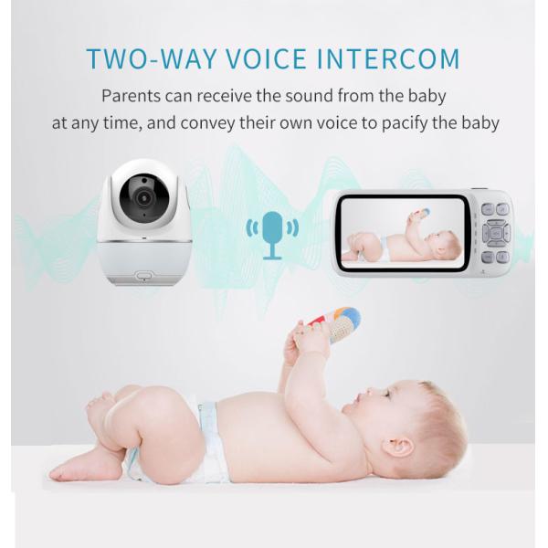 IR 720P Baby Monitor 4000MAh Built In Speaker Mic Big Size HD Screen 940 Wifi Pet Camera