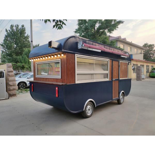 Outdoor food trailer cart Snacks Food Cart Mobile Ship Type Kiosk Food Catering Trailer