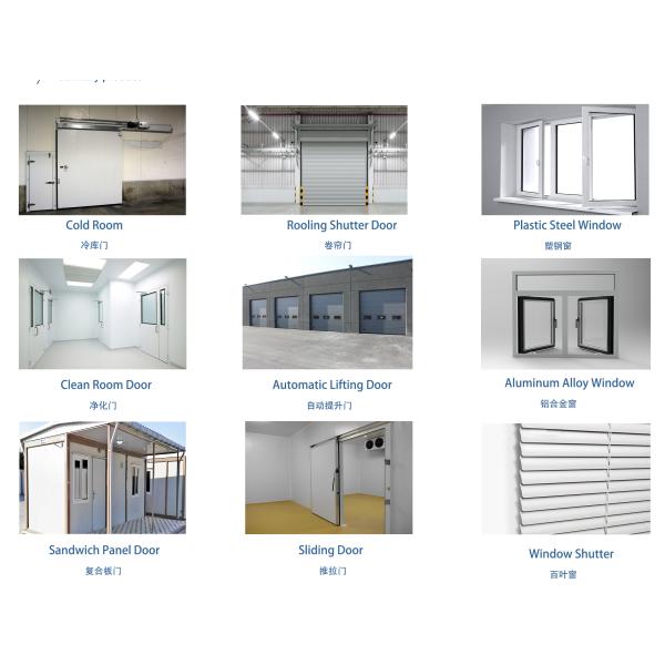 PPGI Rock Wool Sandwich Insulation Panel Fire Retardant For Cold Room