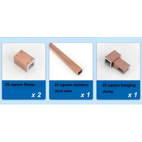 Customizable Shower Door Wall Profile Rustproof Bathtub Sliding Door Frame