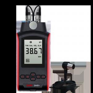 Cheap Portable Ultrasonic Thickness Gauge price  SA40+ which can test thickness covered with coating wholesale