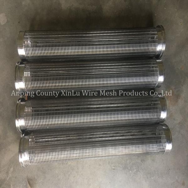 STAINLESS STEEL ROTARY DRUM SCREENS / WEDGE WIRE JOHNSON CYLINDRICAL SCREENS /FILTER DRUM FOR WASTE TREATMENT EQUIPMENT