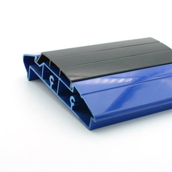 Hotel U Strip PVC Horse Fence ABS White Extruded Plastic Profiles Customized