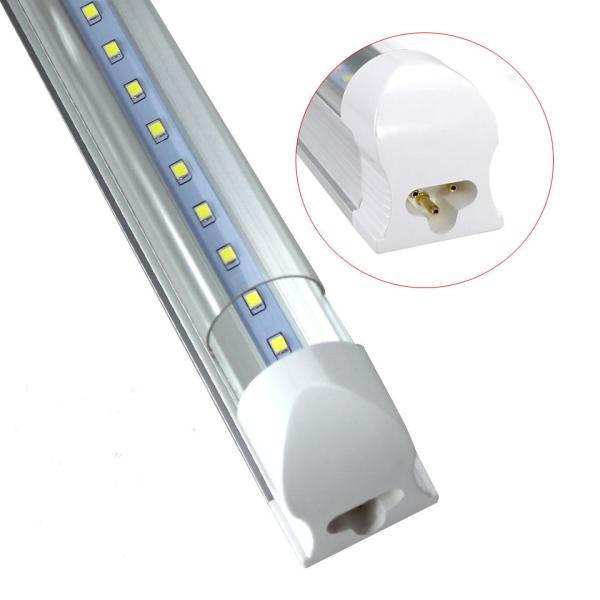 Pure White T8 LED Light Fixtures 18W / AC85-265V 20W T8 Led Fluorescent Tube