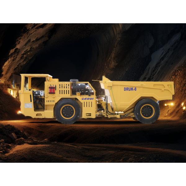 DERUI DRUK-8 Compact Underground Gold Mine Loader Copper Mine Loader Truck Mining Truck