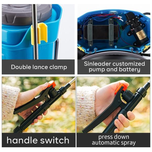 5KG Agricultural Pump Sprayer Mini Water Pump Agriculture Spray Machine