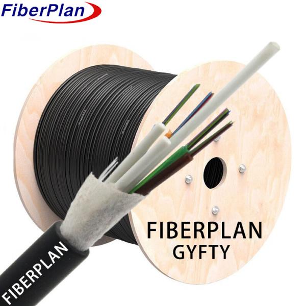 Quality Duct Aerial 4 6 8 12 24 48 Core Waterproof Fiber Optic Cable for sale