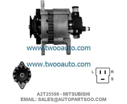 MD192136 MD309843 - MITSUBISHI Alternator 12V 75A Alternadores