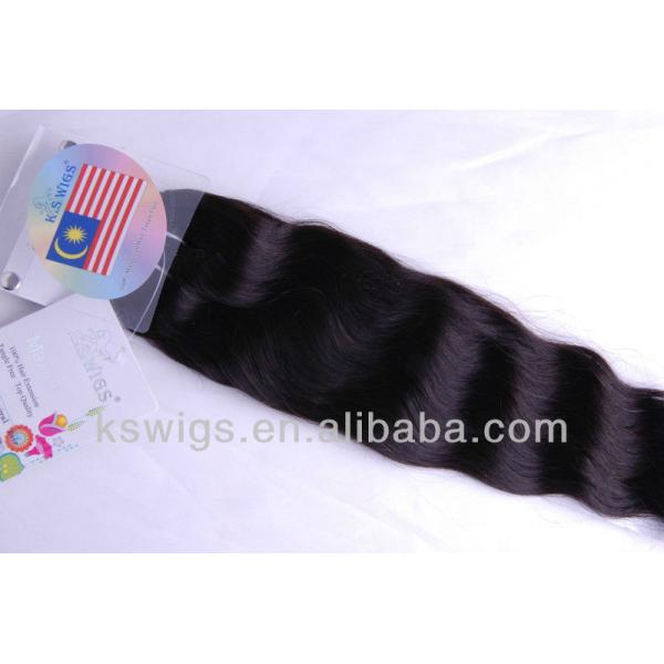 100% human hair Natural Malaysian Hair Straight Texture