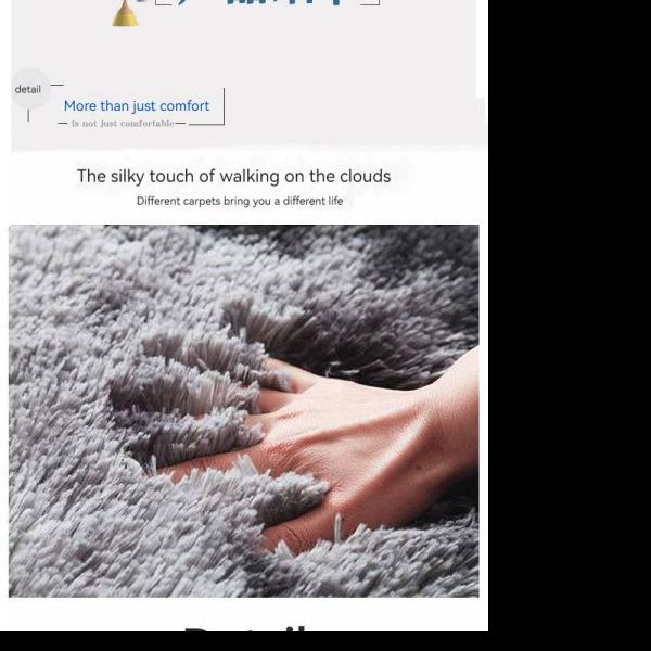 Abstract Pattern Faux Sheepskin Fur Area Rugs for Floor Mat Carpet in Living Room