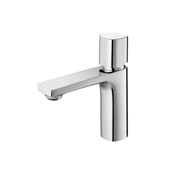 Restaurant Mall F1A9039C Small Brass Basin Taps 168.5mm Hot Cold Water