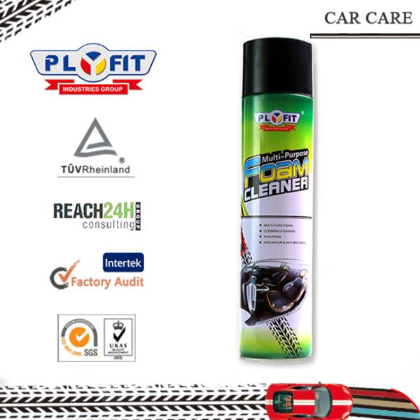All Purpose Foam Engine Cleaner Spray , Upholstery Cleaning Foam Spray With Brush