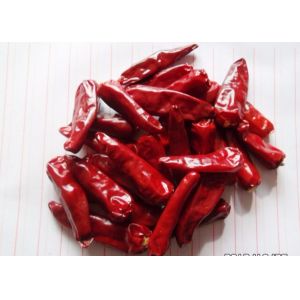 Cheap 8000SHU Chinese Dried Chili Peppers 7CM Pungent Dehydrated Hot Peppers wholesale