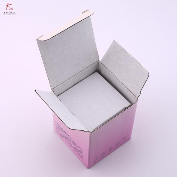 White Interior Colored Corrugated Boxes with Customizable Design and Printing