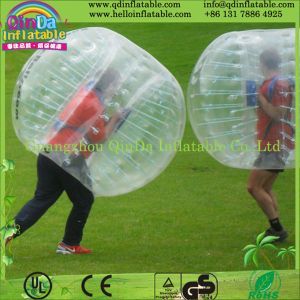 Buy cheap Guangzhou QinDa Inflatable bubble soccer ball inflatable bumper ball from wholesalers