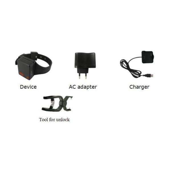 Waterproof Personal GPS Tracker Platform Control Lock Prisoner / Parolee Management