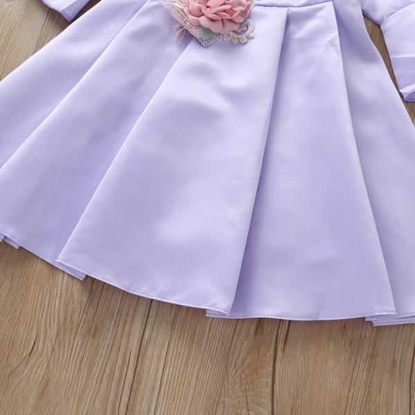 Princess Summer Children'S Clothing Flower Bow Children'S Dress