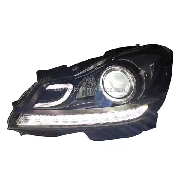 LED Daytime Running Headlights for Benz W204 2010 C180 C200 C260 C300 100% Tested